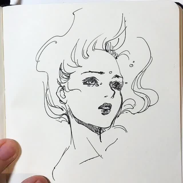 Рисунки для скетчбука