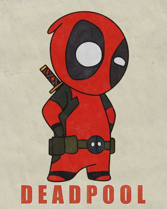 Deadpool рисунок