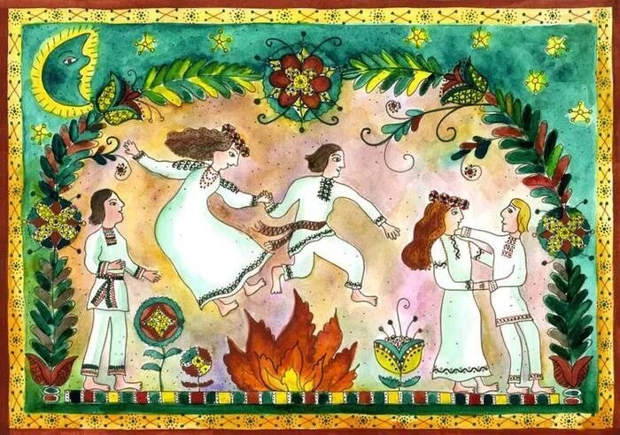 Рисунки народных обрядов