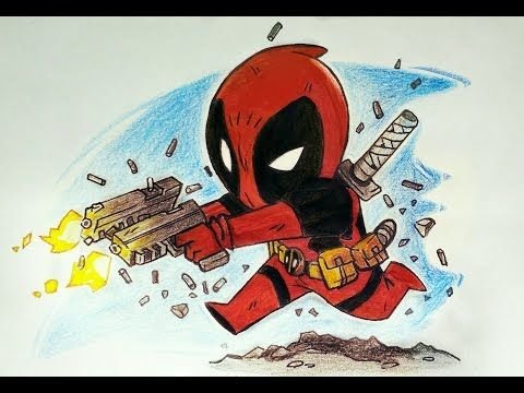 Deadpool рисунок