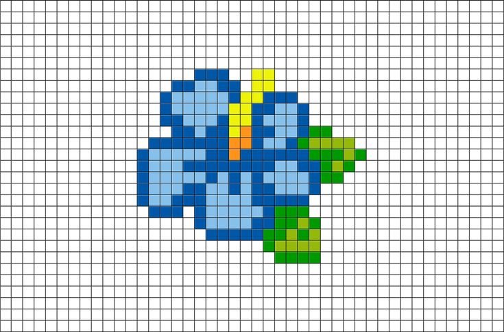 Рисунки по клеточкам небольшие