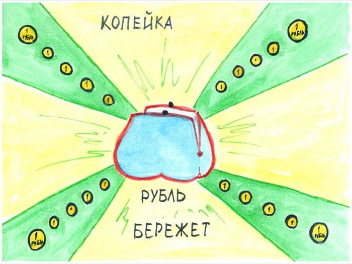 Рисунок на тему финансовая грамотность