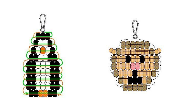 Фигурки из бисера легко