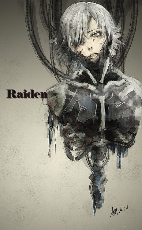 Raiden Metal Gear Solid 2 Art