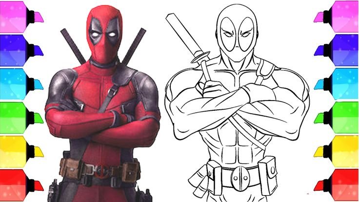 Deadpool рисунок
