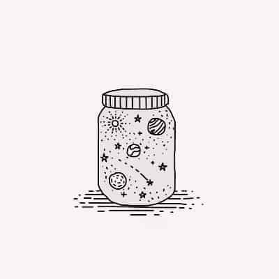 Рисунки баночек для срисовки