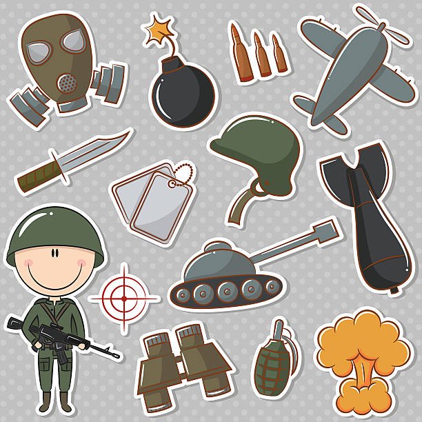 Наклейки на военную тематику