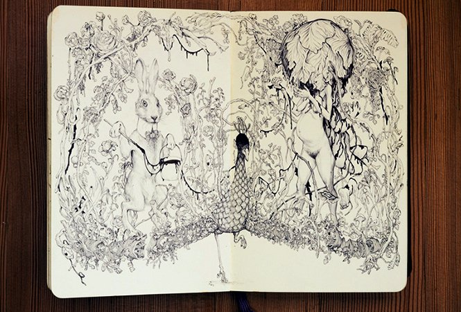 Рисунки для скетчбука
