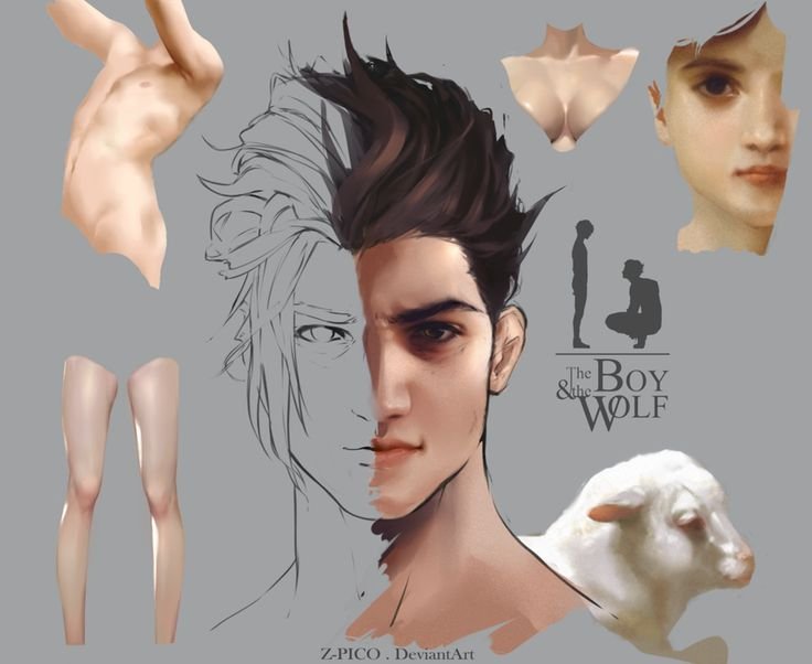 The boy and the Wolf комикс