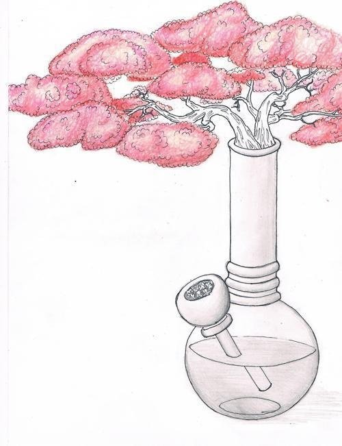 Рисунок бонга
