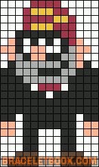 Из Гравити Фолз по клеточкам