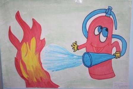 Рисунок пожарная безопасность