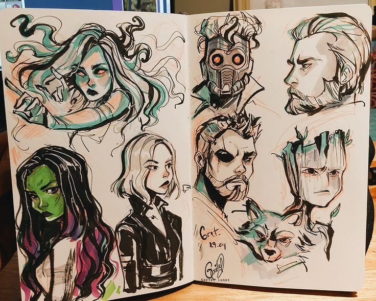 Классные стили рисования