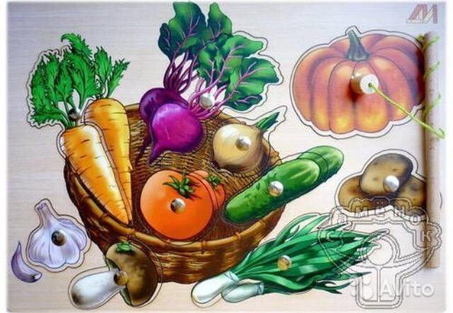 Рисование овощи на грядке