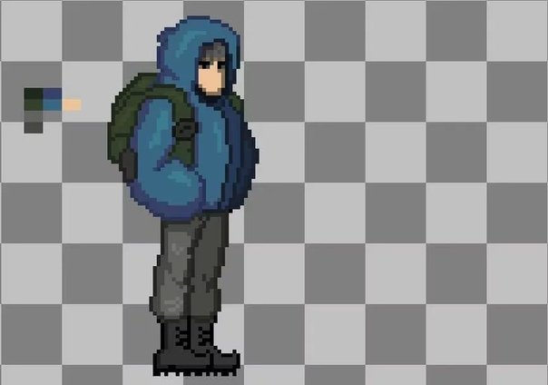 Пиксельные люди