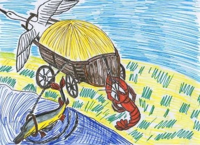 Иллюстрации к басням Крылова