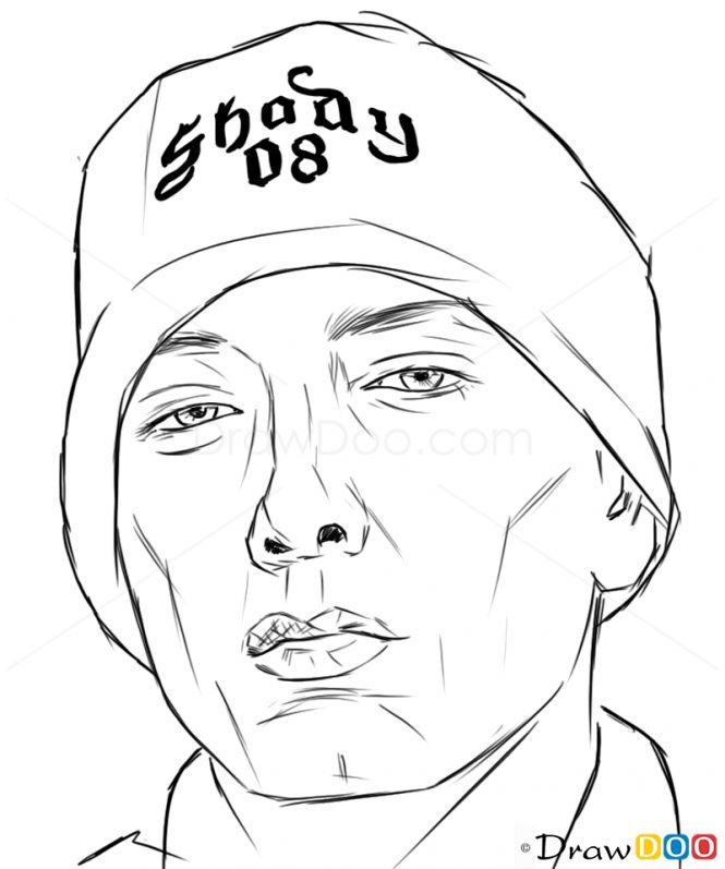 Эминем портрет