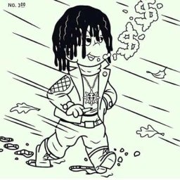 Chief Keef Tattoo эскиз