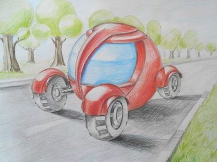 Автомобиль будущего для детей