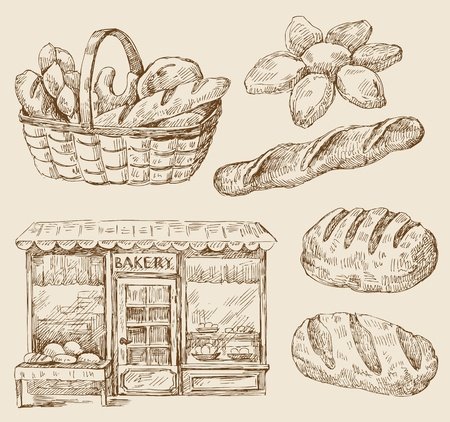 Пекарня рисунок