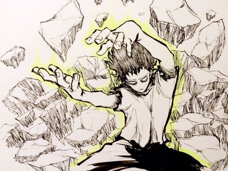 Sketches of Mob Psycho 100