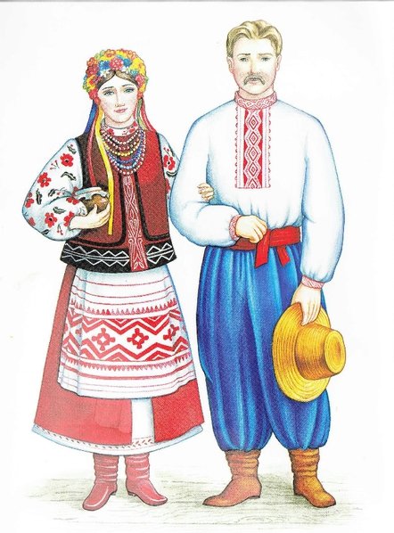 Украинский костюм легкие