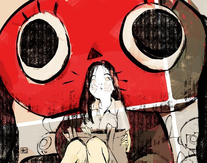 Паранойя арт аниме