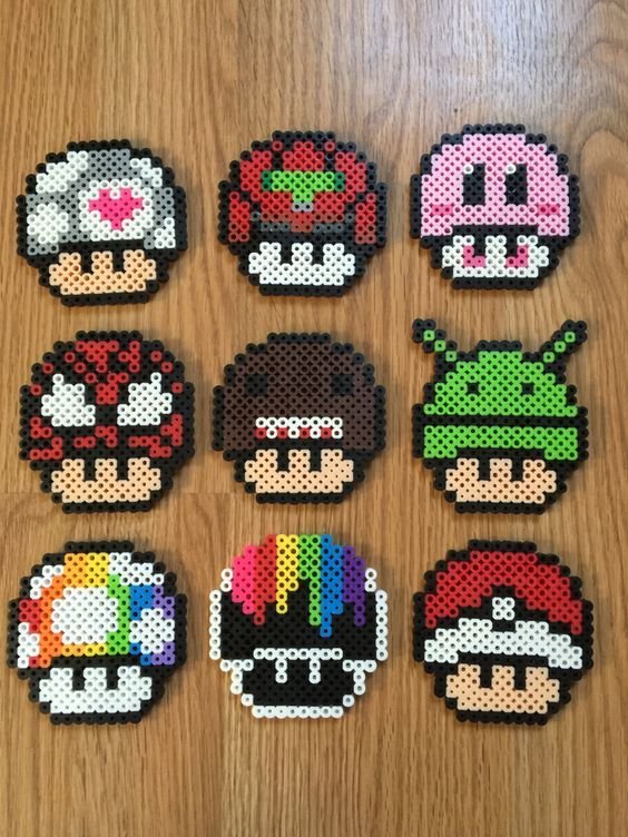 Бусины Perler