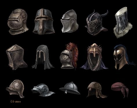 Шлем рыцаря Dark Souls 3