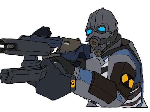 Half Life 2 комбайн солдат