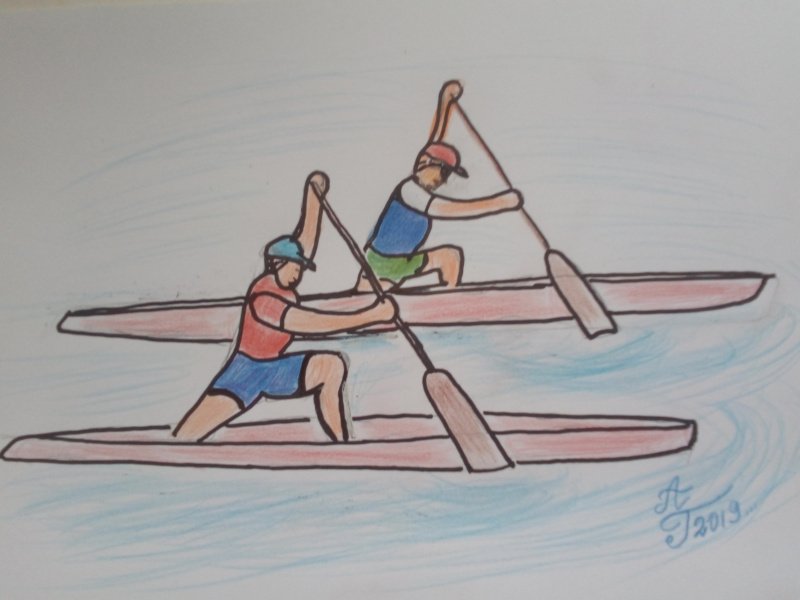 Rowing рисунок
