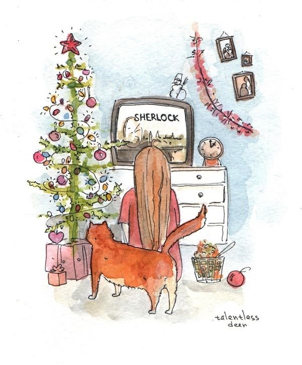 Новогодние скетчи