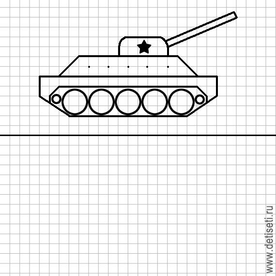 Рисунок танка