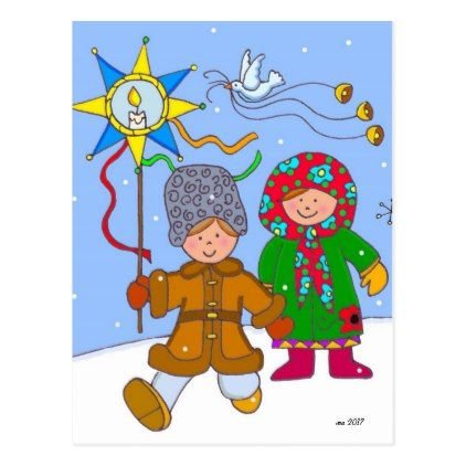 Рисунок на тему колядки