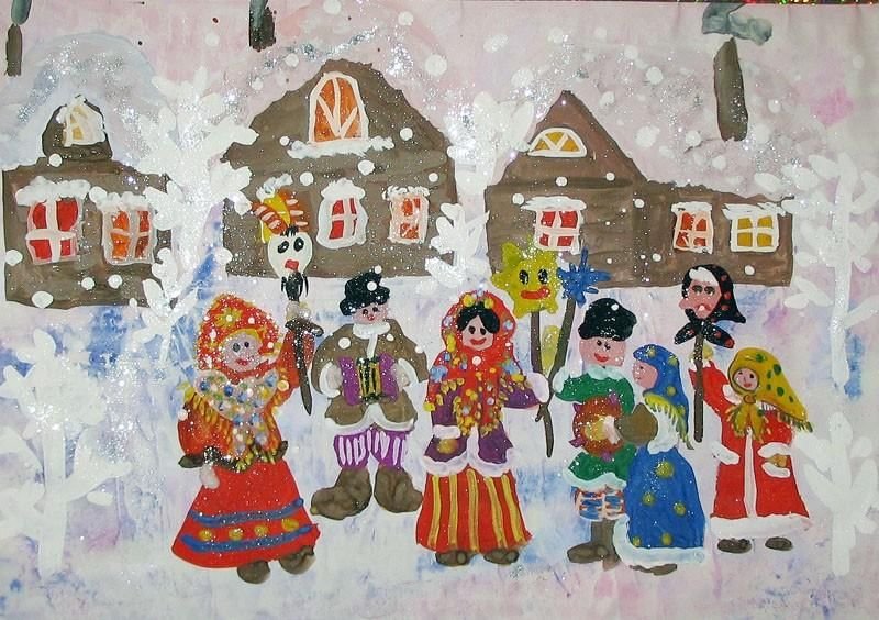 Коляда рисунок
