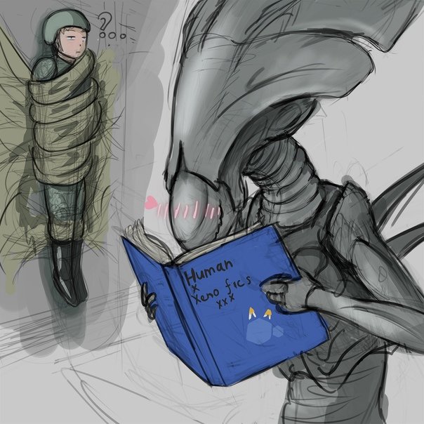 Xenophilia самка