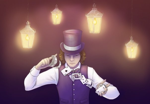 Фокусник иллюзионист арт