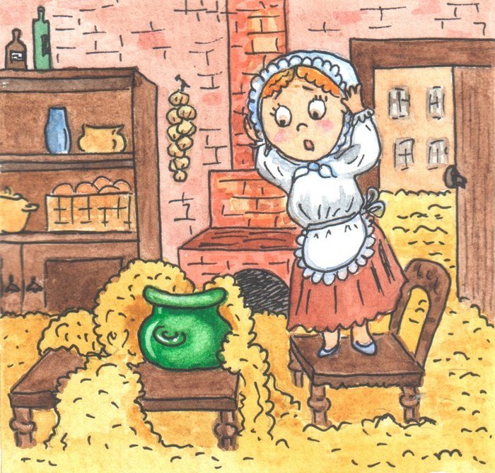 Братья Гримм "сладкая каша"