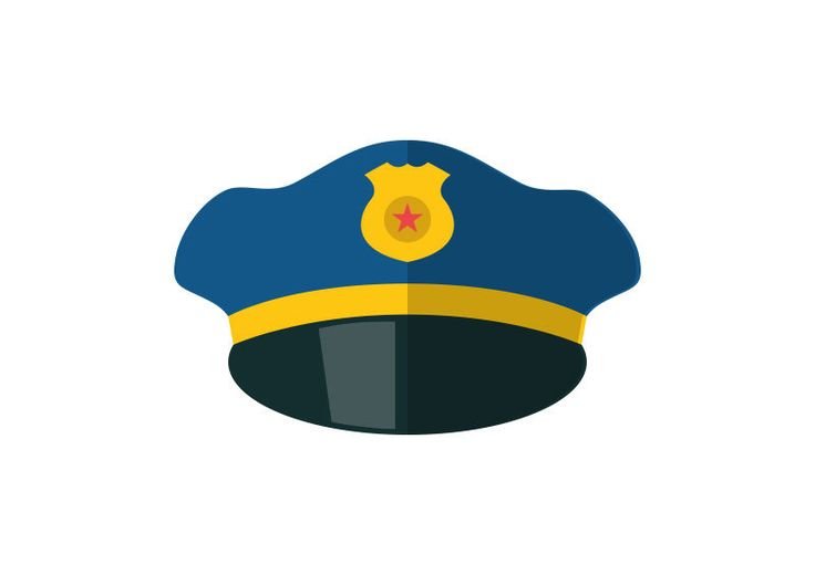 Шапка полицейского