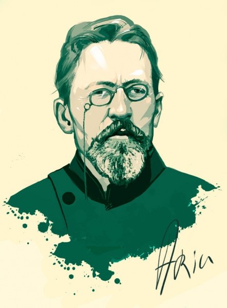 Антон Чехов портрет