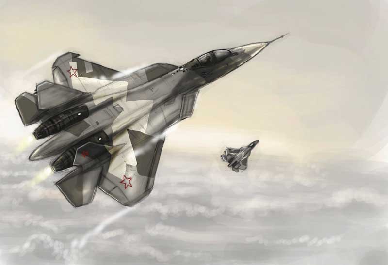Т-50 истребитель