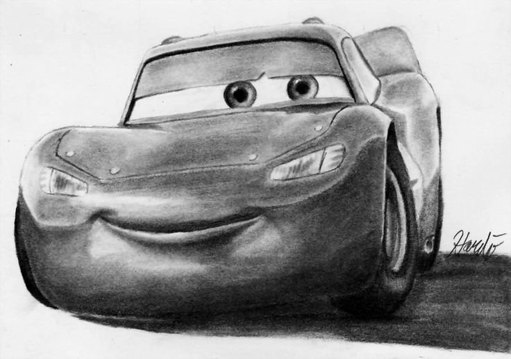 Lightning MCQUEEN drawing