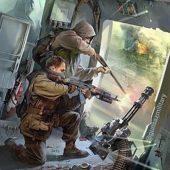 Современная война арт