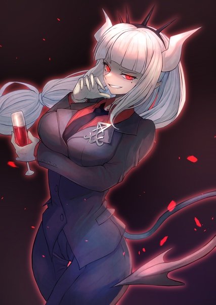 Люцифер Королева ада Helltaker