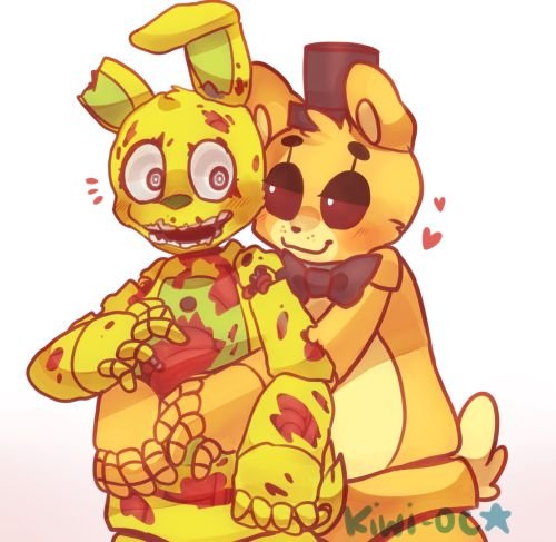 Голден Фредди и Springtrap
