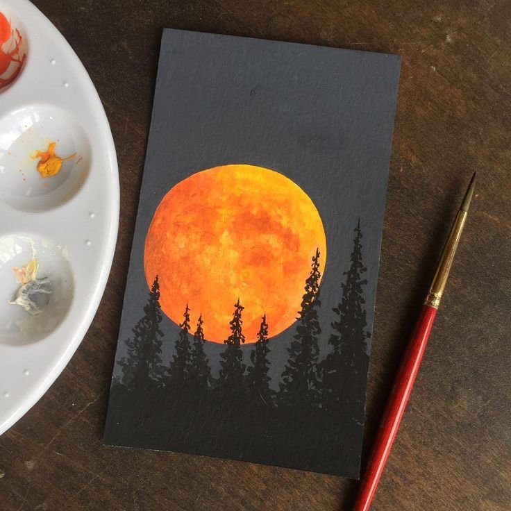 Идеи для рисунков гуашью