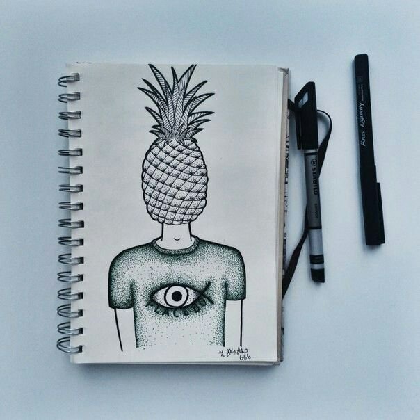 Рисунки для скетчбука