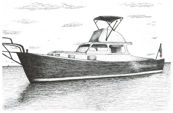 Зарисовки катеров