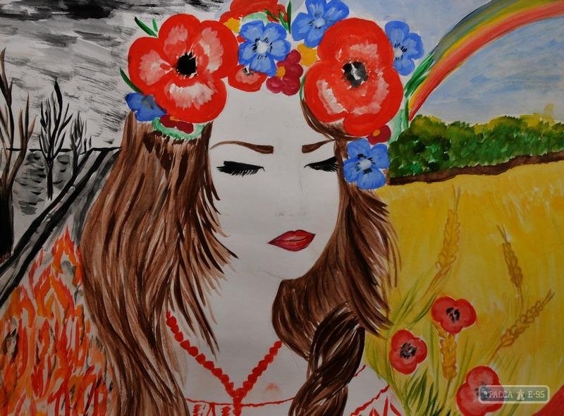 Детский рисунок Украина
