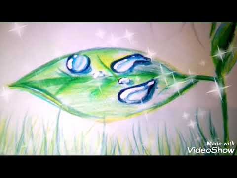 Рисование каплями